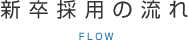 新卒採用の流れ